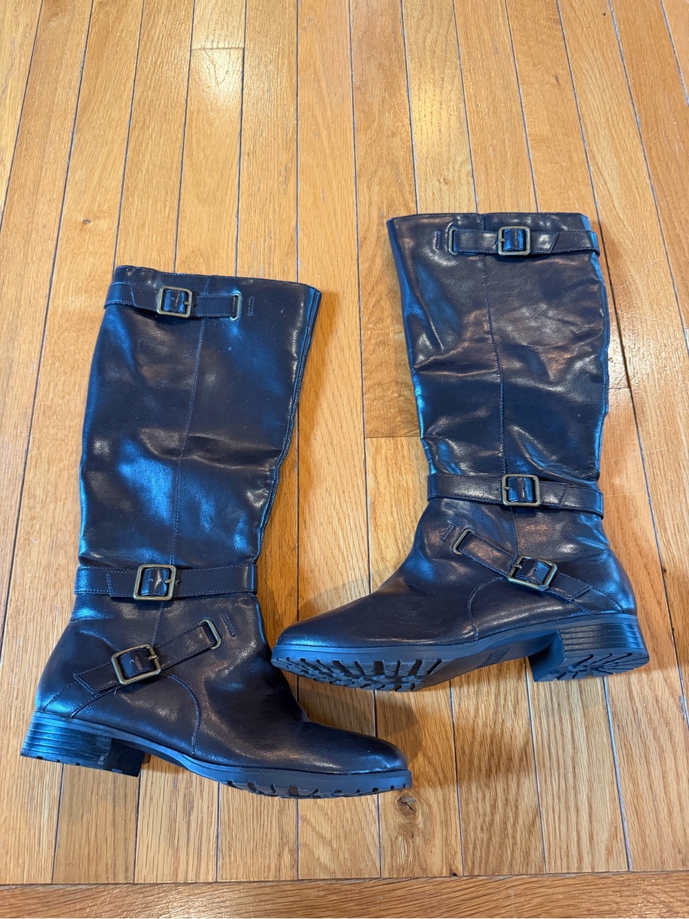 Chaps Camara High Boots 
chocolate brown women’s sz 8
